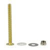 5/16 in. x 3-1/2 in. Closet Bolts with Nuts and Washers (2-Pack)
