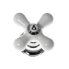 Faucet Cross-Arm Handle in White