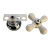 Faucet Cross-Arm Handle in White