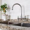 Faucet Cross-Arm Handle in White