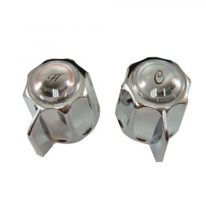 Direct-Fit Lever Canopy Handles in Chrome