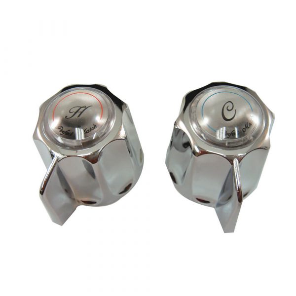 Direct-Fit Lever Canopy Handles in Chrome
