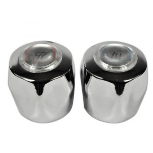Direct-Fit Round Canopy Handles in Chrome