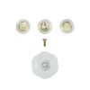 Faucet Handles for Sterling Tub & Shower in Clear Acrylic