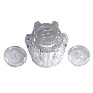 Faucet Handle for Phoenix in Clear Acrylic