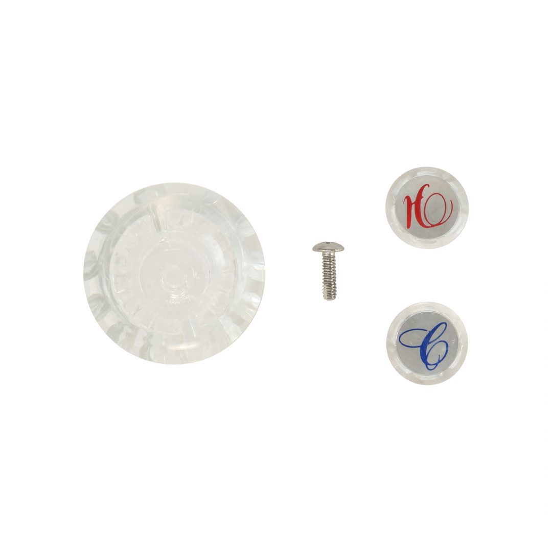 Faucet Handle for Delta/Delex in Clear Acrylic Danco