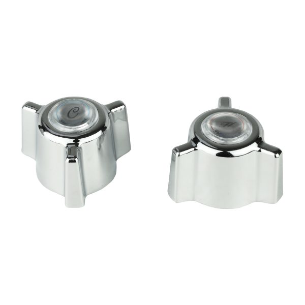 Direct-Fit Cross Canopy Handles in Chrome