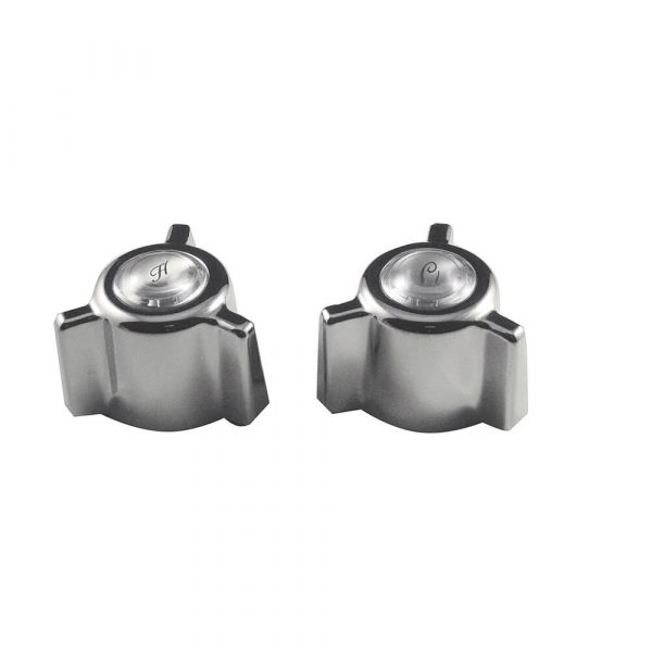 Direct-Fit Cross Canopy Handles in Chrome