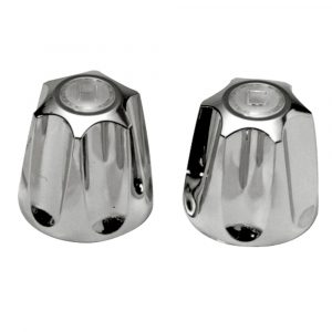 Direct-Fit Cross Canopy Handles in Chrome