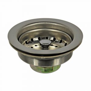 3-1/2 in. Metal Basket Strainer Assembly in Stainless Steel (Case of 10)
