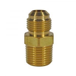 1/2 O.D. Flare X 1/2 MIP Pipe Adapter 1/2 O.D. Flare X 1/2 MIP Pipe Adapter