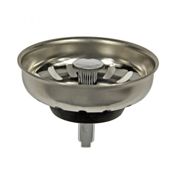 3-1/4 in. Basket Strainer with Pin in Chrome (Case of 25)