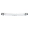 1-1/2 X 16 Center Outlet Waste Drain Pipe in White