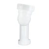 1-1/2 X 16 Center Outlet Waste Drain Pipe in White