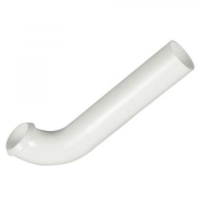 1/1/2 in. X 7-3/4 in. Plastic Wall Tube in White