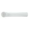 1/1/2 in. X 7-3/4 in. Plastic Wall Tube in White