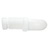 1-1/2 in. Flexible Slip-Joint J-Bend Trap in White