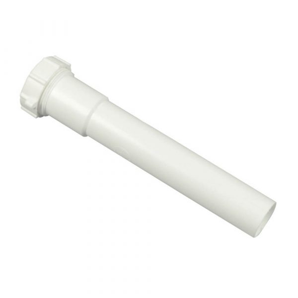 1-1/4 in. X 8 in. Slip-Joint Extension Tube in White