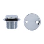 6th image of Touch-Toe Tub Drain Kit with Chrome Trim