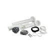 Twist and Turn Tub Drain Kit with Chrome Trim