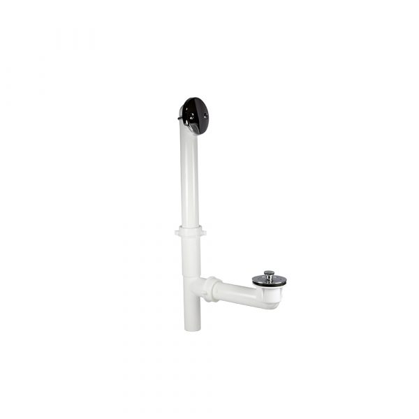 Twist and Turn Tub Drain Kit with Chrome Trim Danco