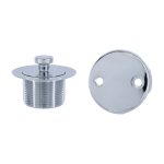 6th image of Twist and Turn Tub Drain Kit with Chrome Trim
