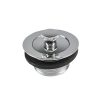 Twist and Turn Tub Drain Kit with Chrome Trim