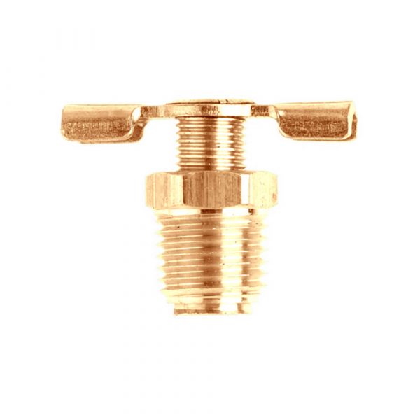 1/4 in. MIP Back Seat Drain Cock Shut-Off Valve