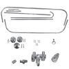 Add-A-Shower Kit for Clawfoot Tub in Chrome