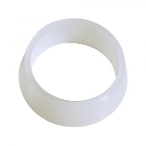 3/8 in. O.D. White Plastic Sleeve (1 per Bag)