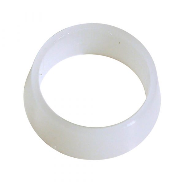 3/8 in. O.D. White Plastic Sleeve (1 per Bag)