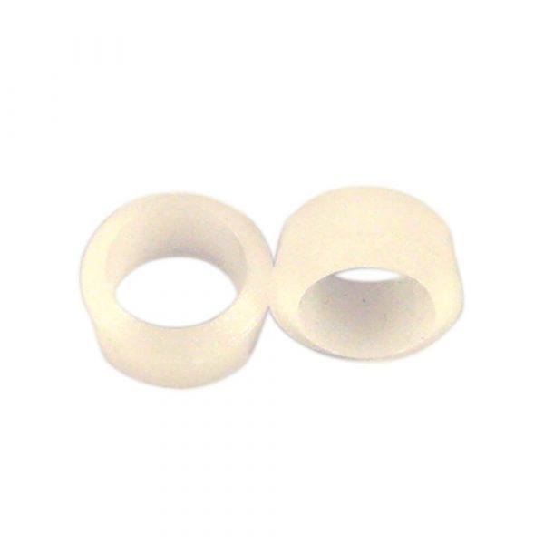 1/2 in. O.D. White Plastic Sleeve (1 per Bag)