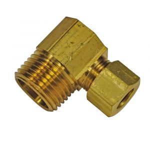 3/8 in. Comp. x 1/2 in. MIP Elbow Fitting 3/8 in. Comp. x 1/2 in. MIP Elbow Fitting