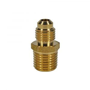 1/4 O.D. Flare X 1/4 MIP Pipe Adapter 1/4 O.D. Flare X 1/4 MIP Pipe Adapter