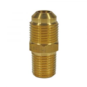 3/8 O.D. Flare X 1/4 MIP Pipe Adapter 3/8 O.D. Flare X 1/4 MIP Pipe Adapter