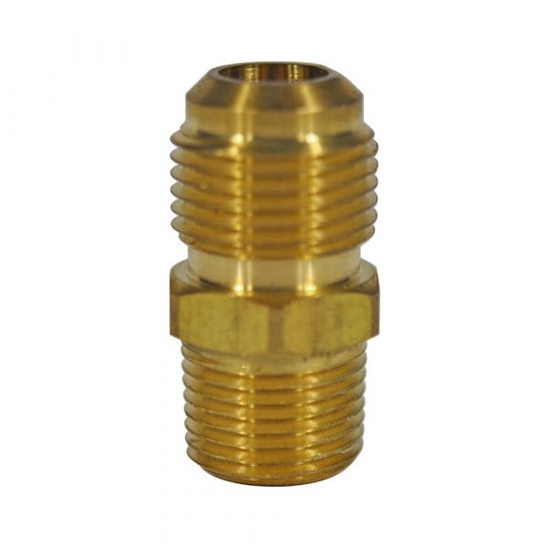 1/2 O.D. Flare X 3/8 MIP Pipe Adapter