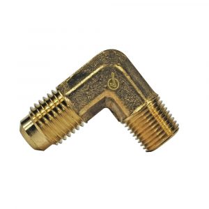 1/4 in. O.D. Flare x 1/8 in. MIP Elbow Fitting 1/4 in. O.D. Flare x 1/8 in. MIP Elbow Fitting