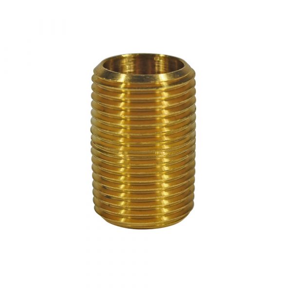 3/8 in. Male Pipe x Close Length Nipple