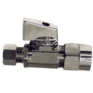 1/2 CPVC Outlet x 3/8 in. Comp. Inlet Straight Stop