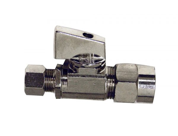1/2 CPVC Outlet x 3/8 in. Comp. Inlet Straight Stop