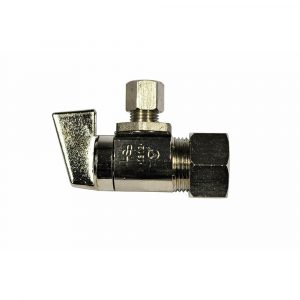 5/8 in. O.D. Outlet x 1/4 in. Comp. Inlet Angle Stop