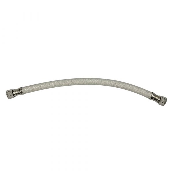 3/8 in. Comp. x 3/8 in. Comp. x 12 in. LGTH Vinyl Faucet Supply Line Hose