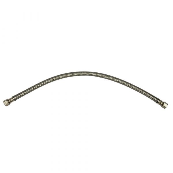 3/8 in. Comp. x 3/8 in. Comp. x 20 in. LGTH Stainless Steel Faucet Supply Line Hose