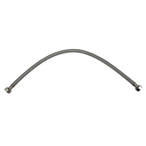 1/2 in. FIP x 1/2 in. FIP. x 24 in. LGTH Stainless Steel Faucet Supply Line Hose