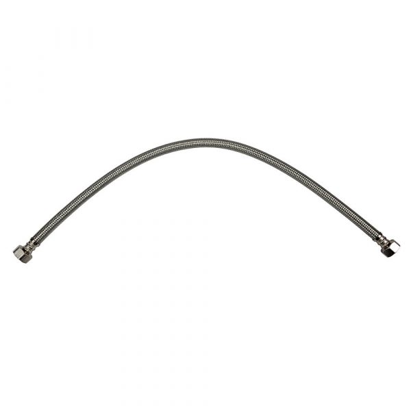 1/2 in. FIP x 1/2 in. FIP. x 24 in. LGTH Stainless Steel Faucet Supply Line Hose