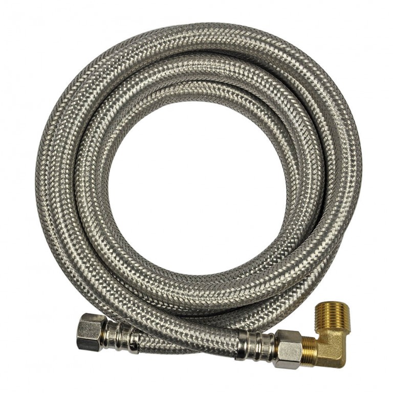 3/8 in. x 3/8 in. x 84 in. Dishwasher Supply Line Hose Danco