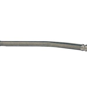 3/4 in. MIP x 3/4 in. FIP x 18 in. LGTH Stainless Steel Water Heater Supply Line Hose