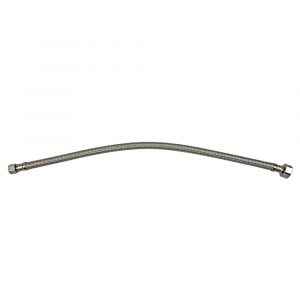 3/8 in. Flare x 1/2 in. FIP. x 20 in. LGTH Stainless Steel Faucet Supply Line Hose