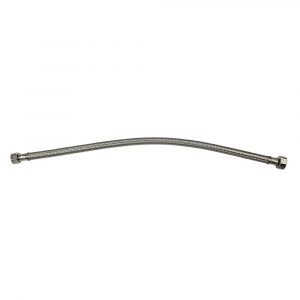 1/2 in. Comp. x 1/2 in. FIP. x 20 in. LGTH Stainless Steel Faucet Supply Line Hose