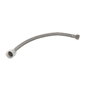 1/2 in. Comp. x 7/8 in. Ballcock x 12 in. LGTH Stainless Steel Toilet Supply Line Hose
